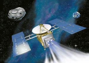 小惑星探査機「はやぶさ」　提供：宇宙航空研究開発機構(JAXA)